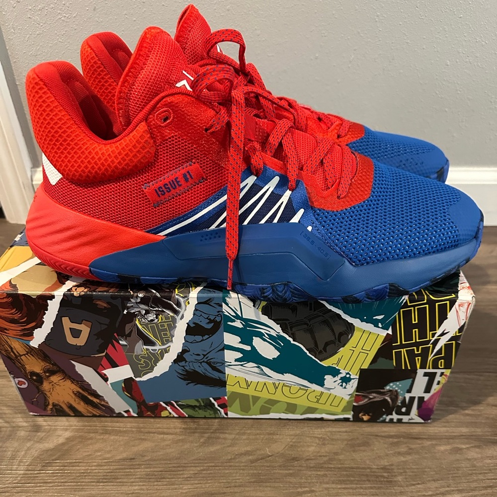 ADIDAS D.O.N. Issue #1 Amazing Spider Man. Size 12. - Picture 5 of 7